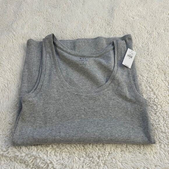 GAP Tops - NWT Womens Gap Modal Tank in Grey Sz Small Layering Basic Soft Clean Girl Core